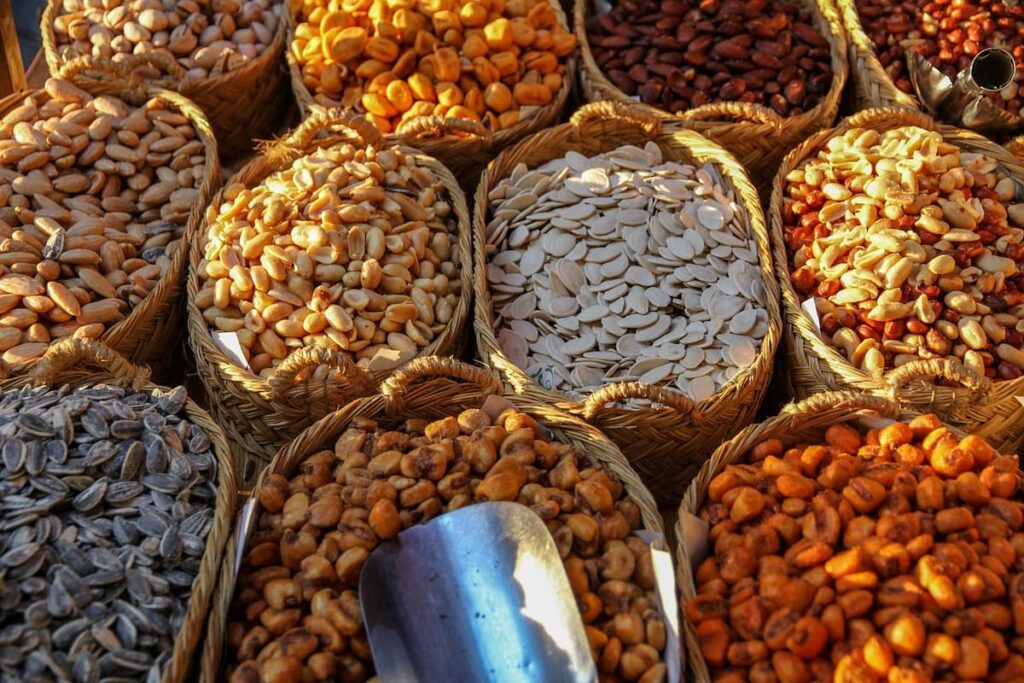 nuts and seeds are on the plant based diet food list